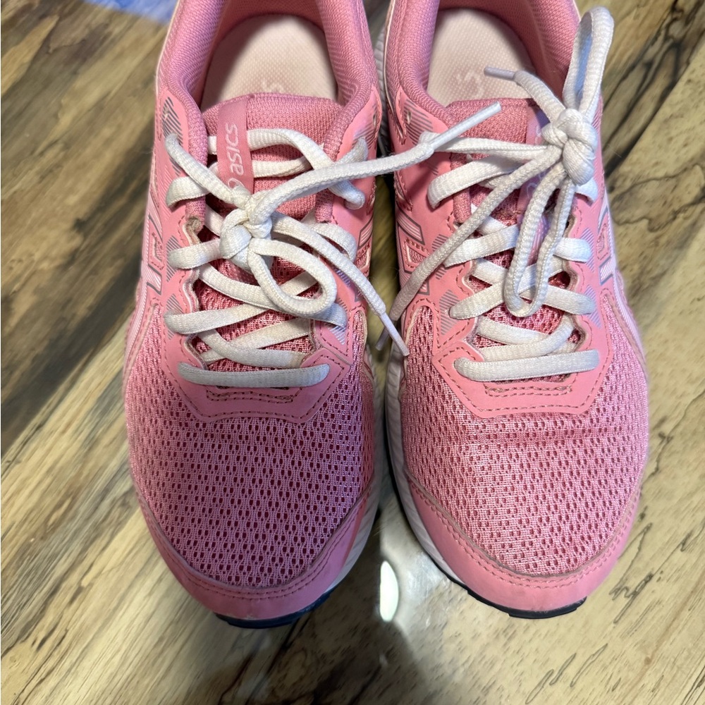 ASICS Kids Sneakers in Pink and White